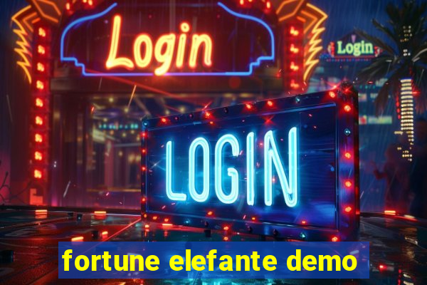 fortune elefante demo